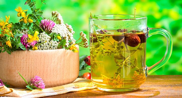 herbal tea for treating hip arthritis